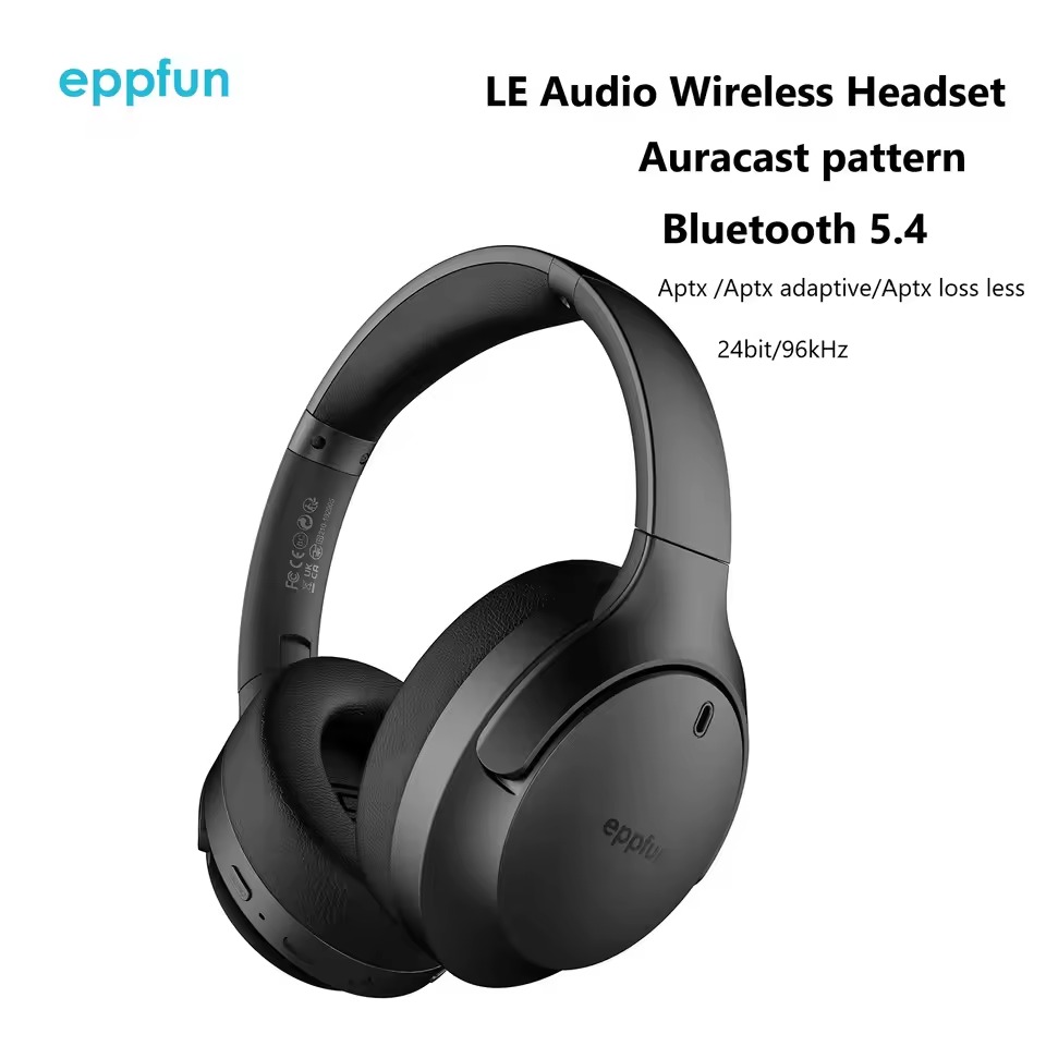 Anc Wireless Over Ear Headphones - Casque audio Eppfun LE Audio Auracast