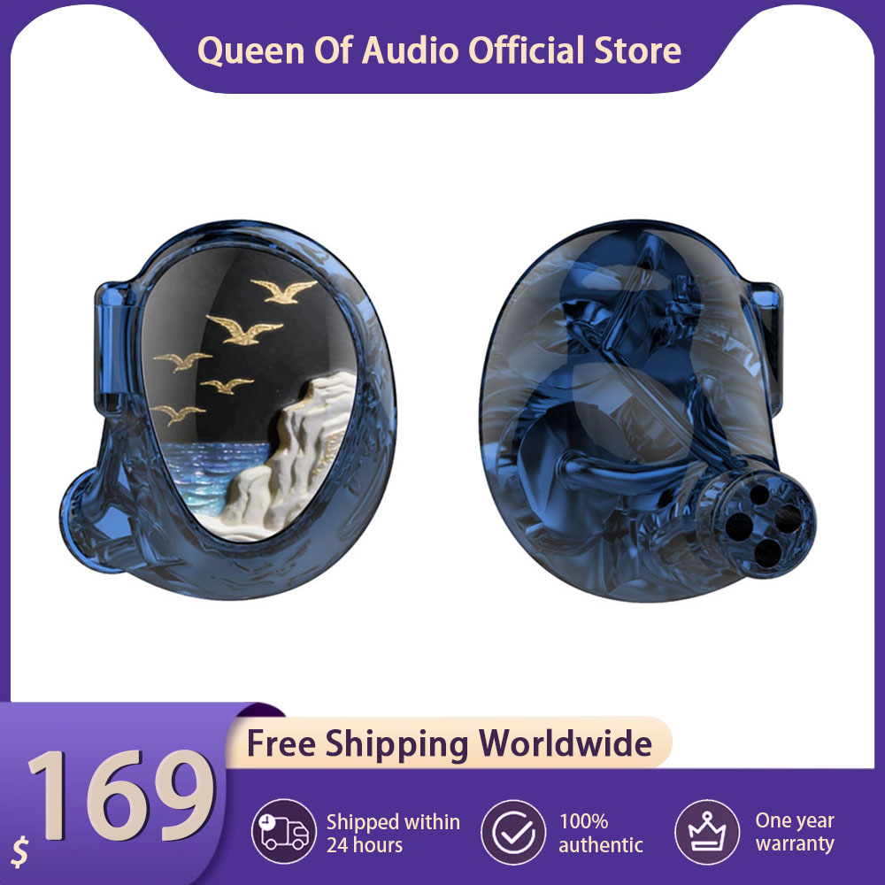 Planar Magnetic Iem Earphones - Nouveaux écouteurs Celest PhoenixCall 2.0 2DD+2BA+2FPD,
