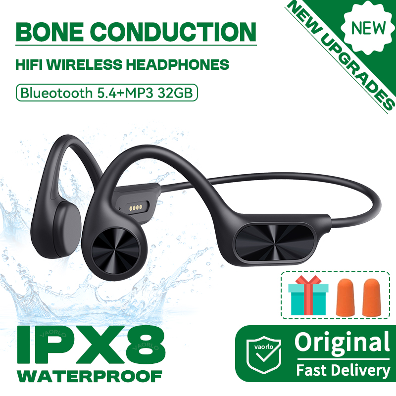 Bone Conduction Running Headphones - New-X7 Sophia Conduction Sans Fil Sauna
