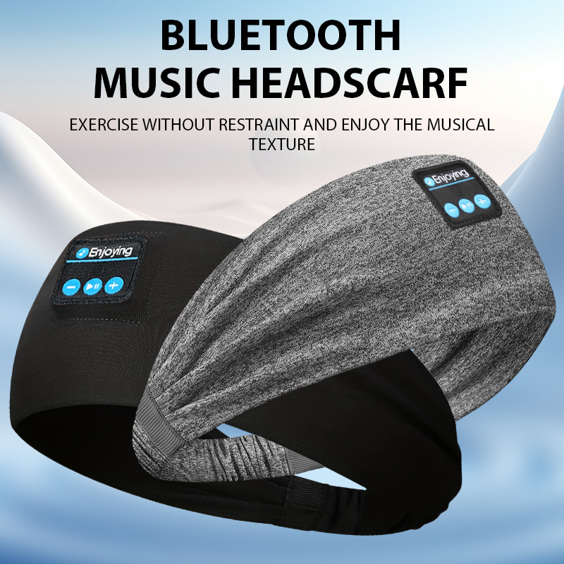 Sleep Mask Headphones Bluetooth - Bandeau Bluetooth sans fil, écouteurs de