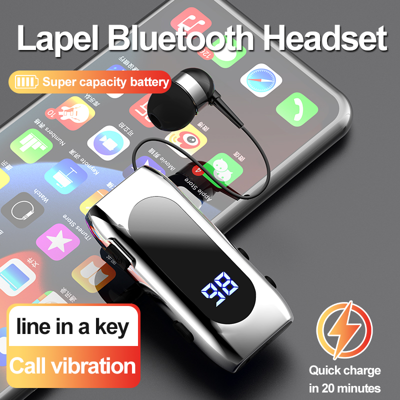 Type C Wired Earphones With Mic - Casque Bluetooth K55 à clipser sur