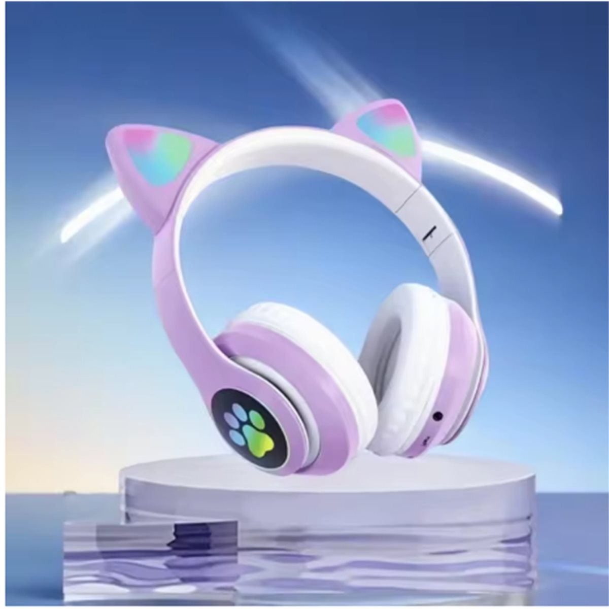 Casque Bluetooth DT90 avec ore - Cat Ear Bluetooth Headset Led avis et prix