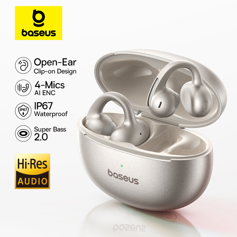 Baseus MC1 Pro Clip d'oreille  - Open Ear Air Conduction Headphones avis et prix