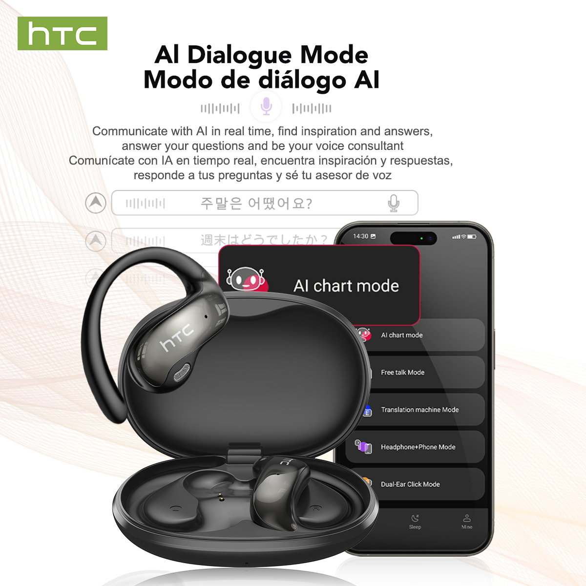 HTC NE19 Bluetooth écouteurs A - Type C Wired Earphones With Mic avis et prix
