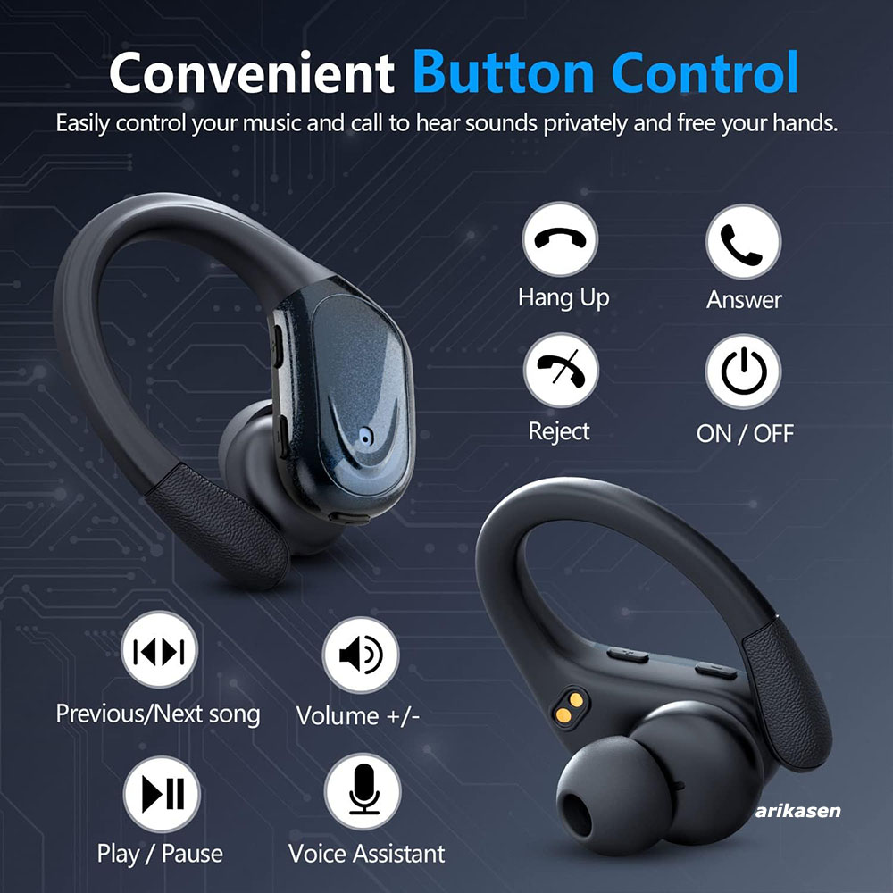 Écouteurs sans fil Sport Bluet - Bone Conduction Running Headphones avis et prix