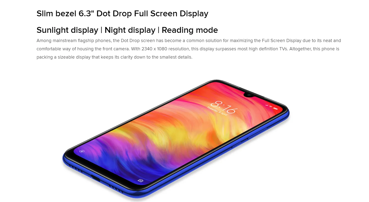 Xiaomi Redmi Note 7 PRO Smartp - Cameras avis et prix
