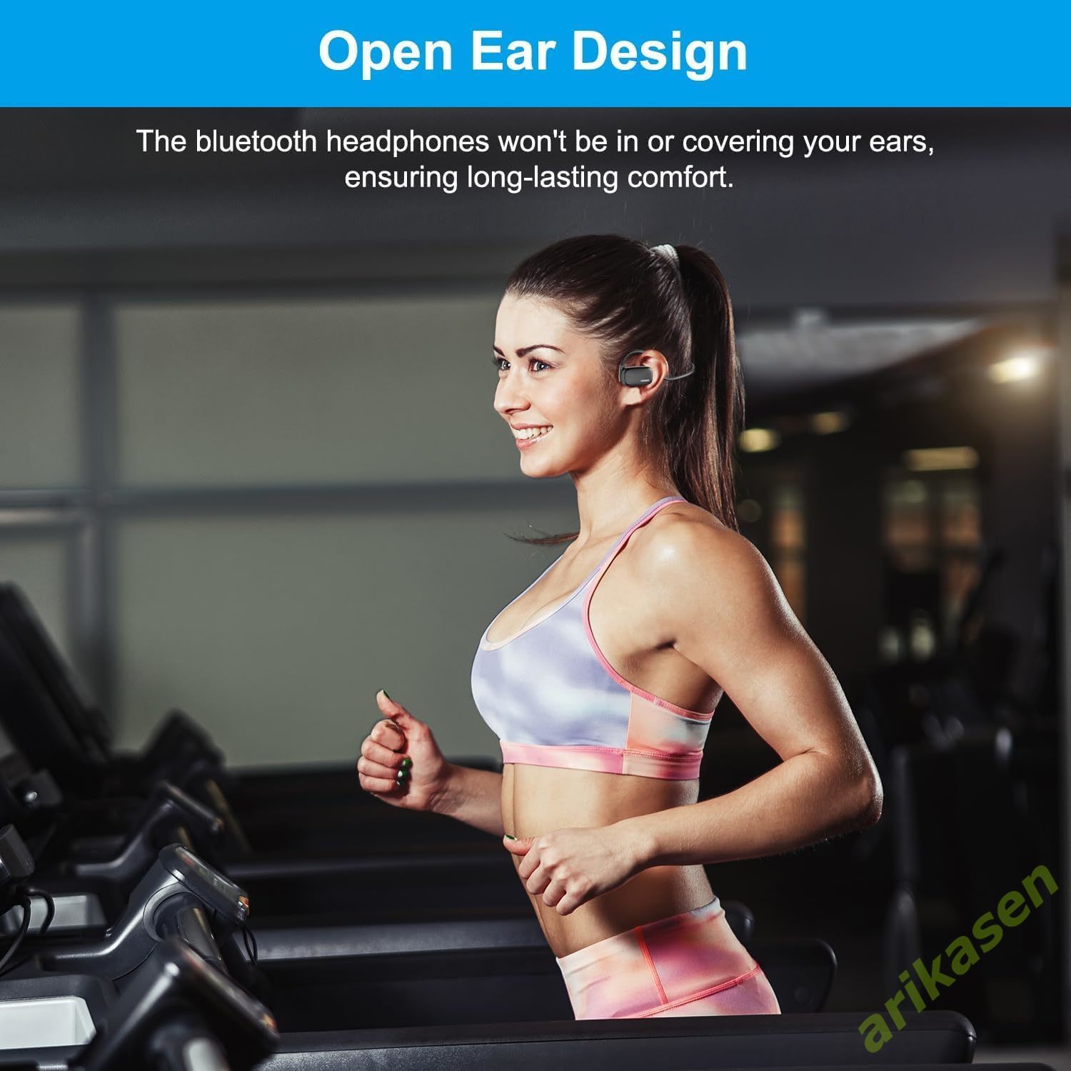 Casques Bluetooth avec microph - Open Ear Air Conduction Headphones avis et prix