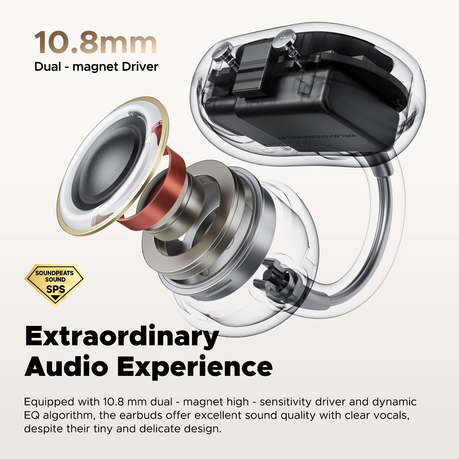 Écouteurs sans fil SoundPEATS  - Open Ear Air Conduction Headphones avis et prix