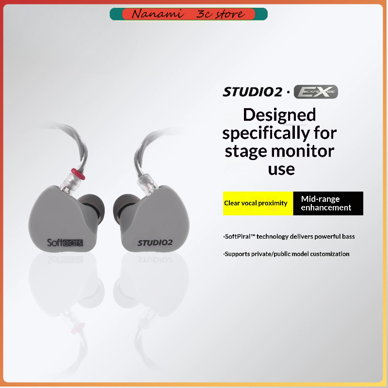 Casque filaire HiFi Softears S - In Ear Monitors For Singers avis et prix