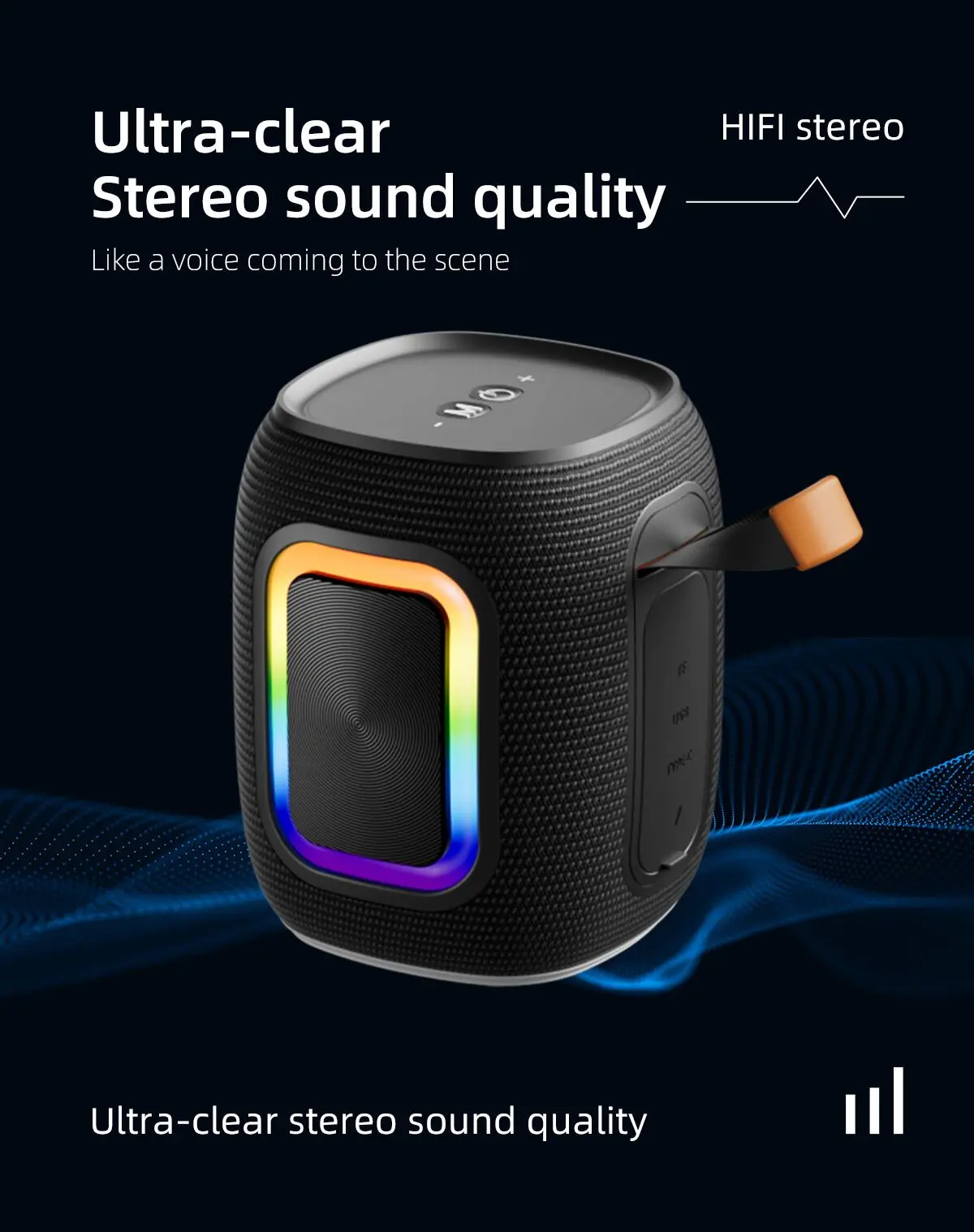 SODLK T26 Mini Enceinte Blueto - Portable Bluetooth Speaker Waterproof Ipx7 avis et prix